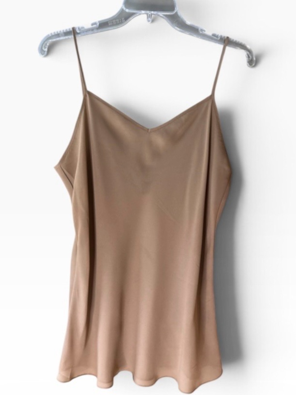 Lauren Ralph Lauren Women's Beige Solid Camisole Tank Top
Straps Polyester XL